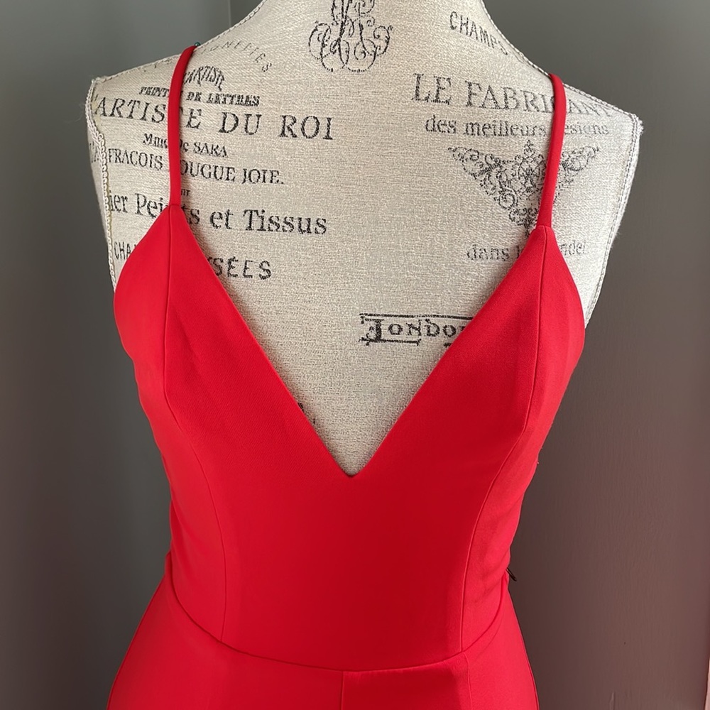 Lovers & Friends Helena lace back gown EUC size 2 - Picture 7 of 12
